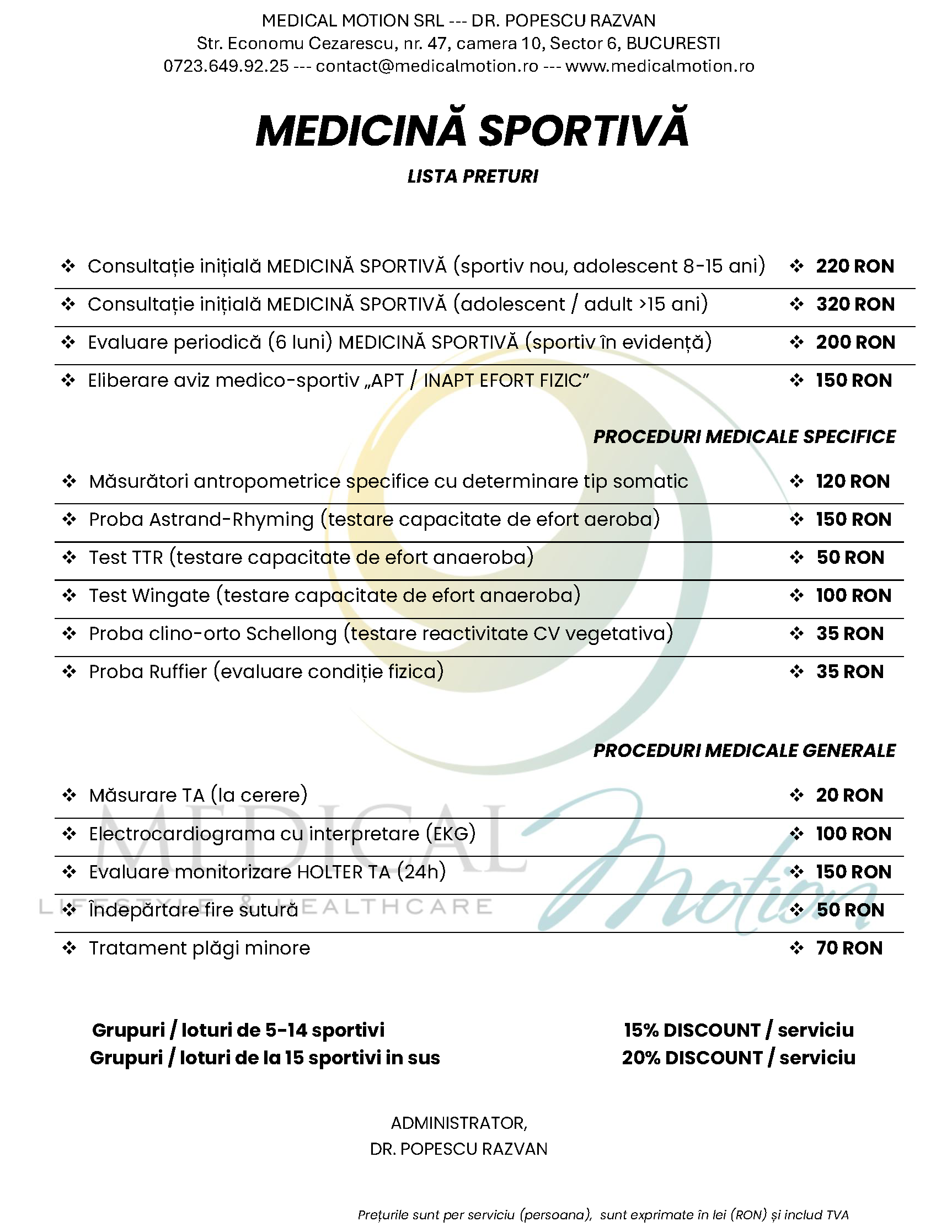 lista preturi MEDICAL MOTION_MEDICINA_SPORTIVA_Page_1